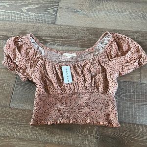 NWT LA Hearts from PACSUN gathered crop top